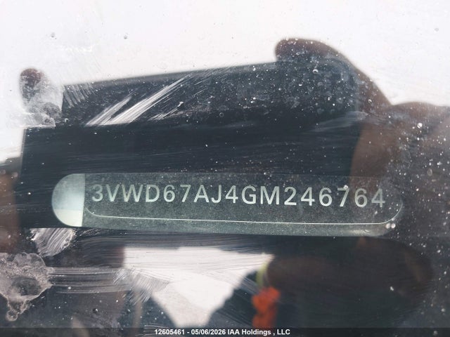 Aukcja sprzedaży 2016 Volkswagen Jetta Se, vin: 3VWD67AJ4GM246764, numer aukcji: 12605461