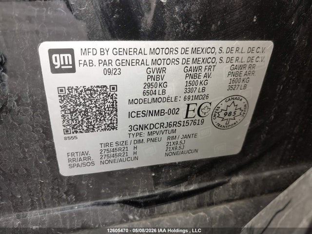 Chevrolet Blazer Ev Rs Eawd 2024 3GNKDCRJ6RS157619 Image 19