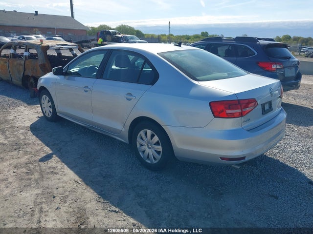 12605506 :رقم المزاد ، 3VW2K7AJ7FM273099 vin ، 2015 Volkswagen Jetta 2.0l Trendline/2.0l Trendline+ مزاد بيع