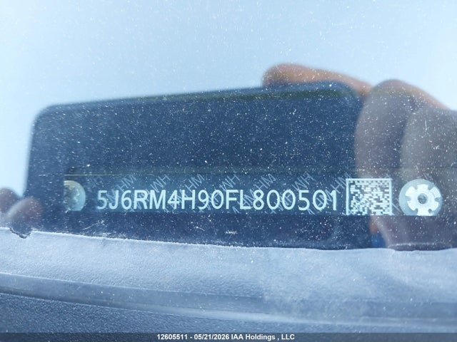 5J6RM4H90FL800501 Honda Cr-v Touring