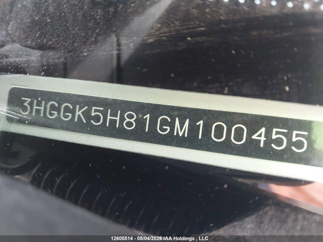 Продаж на аукціоні авто 2016 Honda Fit Ex-l Navi, vin: 3HGGK5H81GM100455, номер лоту: 12605514