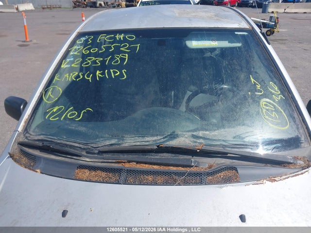 12605521 :رقم المزاد ، JTDBT123930283189 vin ، 2003 Toyota Echo مزاد بيع