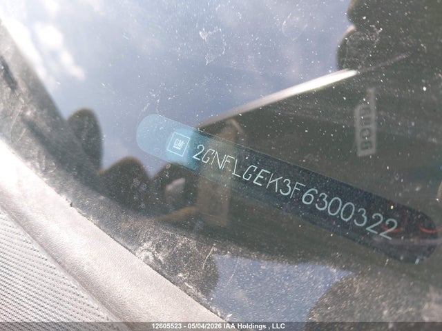Aukcja sprzedaży 2015 Chevrolet Equinox, vin: 2GNFLGEK3F6300322, numer aukcji: 12605523