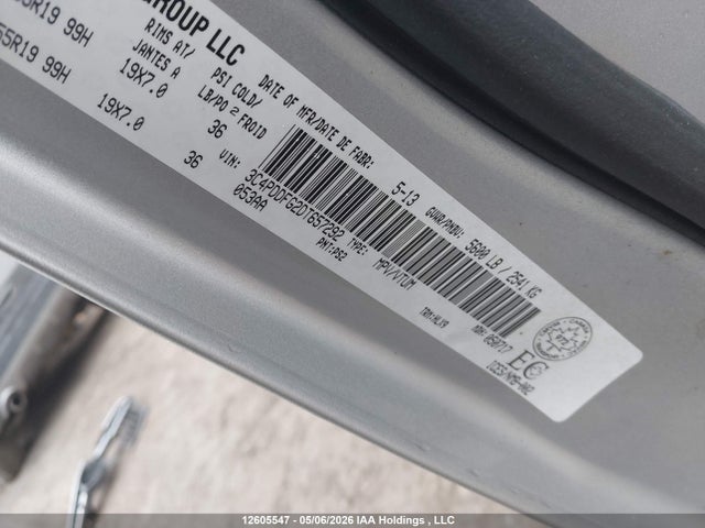Aukcja sprzedaży 2013 Dodge Journey R/t, vin: 3C4PDDFG2DT657292, numer aukcji: 12605547