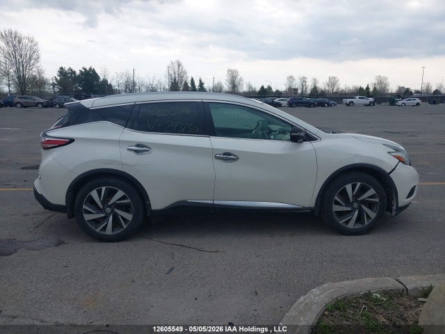 5N1AZ2MH2FN243130 Nissan Murano S/sl/sv/platinum