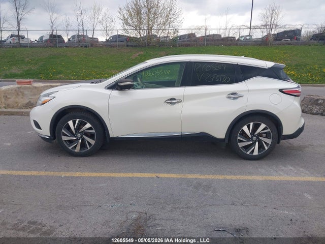 5N1AZ2MH2FN243130 Nissan Murano S/sl/sv/platinum