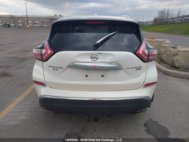 5N1AZ2MH2FN243130 Nissan Murano S/sl/sv/platinum