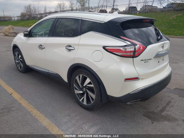 5N1AZ2MH2FN243130 Nissan Murano S/sl/sv/platinum