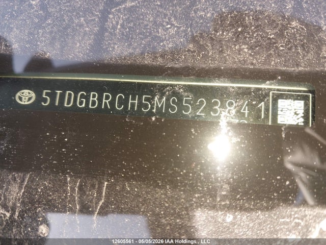 Продажа на аукционе авто 2021 Toyota Highlander Hybrid Xle, vin: 5TDGBRCH5MS523841, номер лота: 12605561