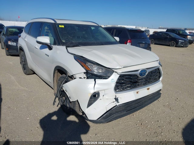 Продажа на аукционе авто 2021 Toyota Highlander Hybrid Xle, vin: 5TDGBRCH5MS523841, номер лота: 12605561