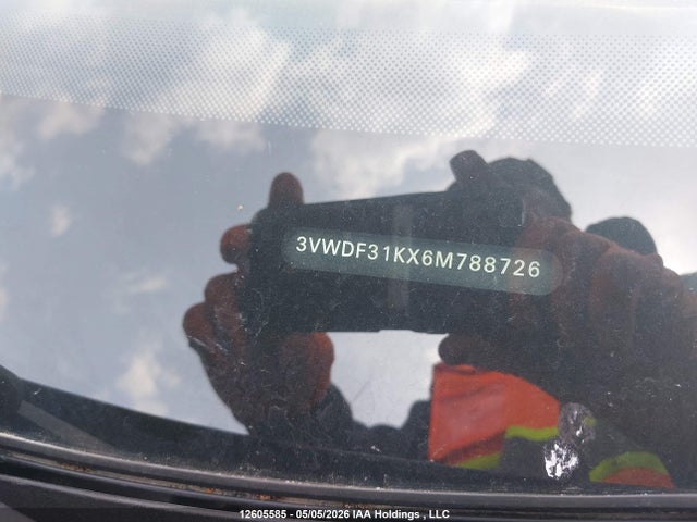 Aukcja sprzedaży 2006 Volkswagen Jetta, vin: 3VWDF31KX6M788726, numer aukcji: 12605585
