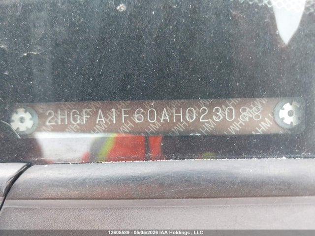 Продажа на аукционе авто 2010 Honda Civic, vin: 2HGFA1F60AH023088, номер лота: 12605589