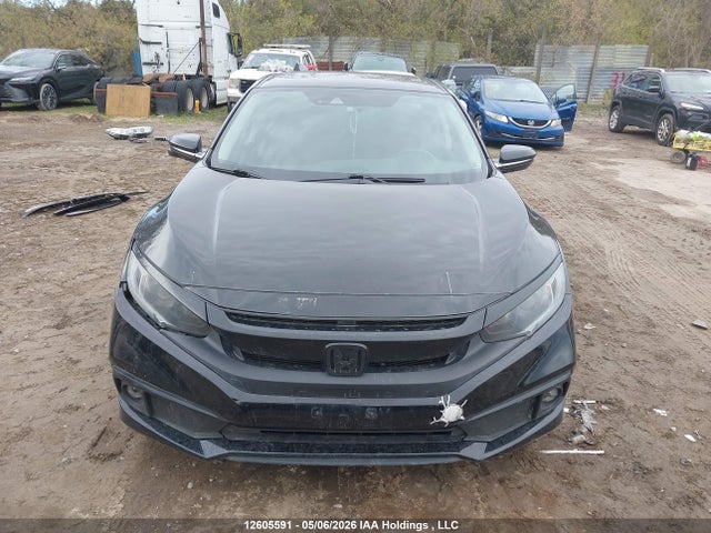 Продажа на аукционе авто 2020 Honda Civic Touring, vin: 2HGFC1F95LH103705, номер лота: 12605591