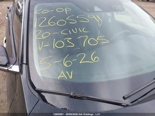 Продажа на аукционе авто 2020 Honda Civic Touring, vin: 2HGFC1F95LH103705, номер лота: 12605591