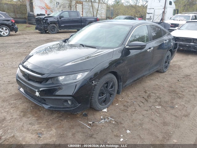 Продажа на аукционе авто 2020 Honda Civic Touring, vin: 2HGFC1F95LH103705, номер лота: 12605591