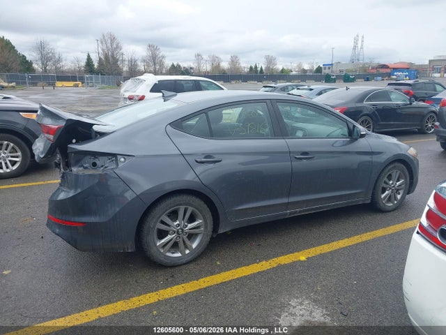 12605600 :رقم المزاد ، KMHD84LFXJU598167 vin ، 2018 Hyundai Elantra مزاد بيع