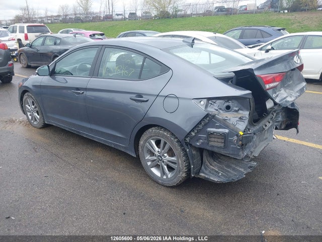 12605600 :رقم المزاد ، KMHD84LFXJU598167 vin ، 2018 Hyundai Elantra مزاد بيع