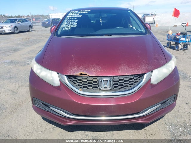 Продаж на аукціоні авто 2013 Honda Civic Lx, vin: 2HGFB2E40DH007173, номер лоту: 12605658