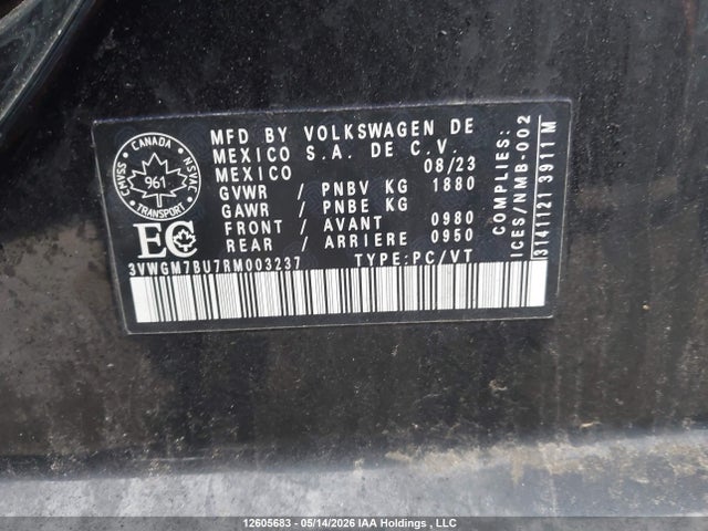 Volkswagen Jetta Highline 2024 3VWGM7BU7RM003237 Image 9