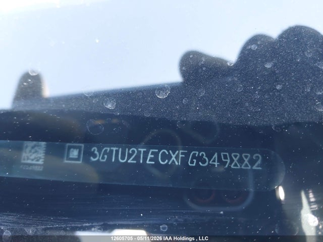 Aukcja sprzedaży 2015 Gmc Sierra 1500, vin: 3GTU2TECXFG349882, numer aukcji: 12605705