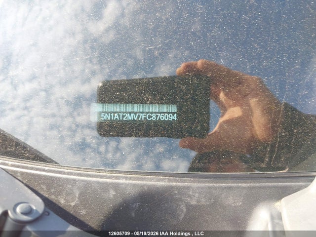 12605709 :رقم المزاد ، 5N1AT2MV7FC876094 vin ، 2015 Nissan Rogue S/sl/sv مزاد بيع