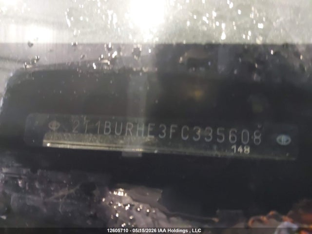 2T1BURHE3FC335608 Toyota Corolla L/le/le Pls/prm/s/s Pls