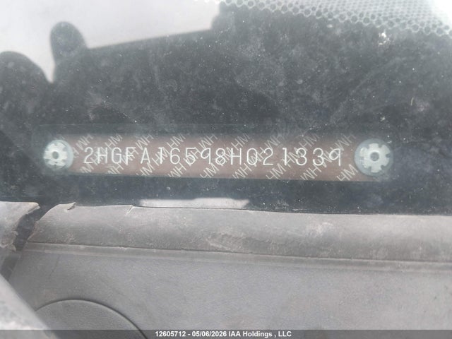 Продажа на аукционе авто 2008 Honda Civic, vin: 2HGFA16598H021339, номер лота: 12605712