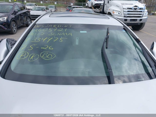 2012 Hyundai Sonata Gls მანქანა იყიდება აუქციონზე, vin: 5NPEB4AC6CH334475, აუქციონის ნომერი: 12605721