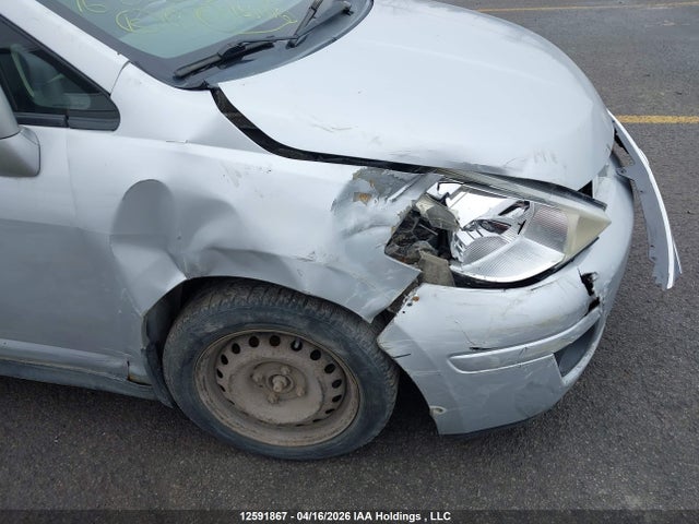 2007 Nissan Versa 1.8s მანქანა იყიდება აუქციონზე, vin: 3N1BC13E07L381863, აუქციონის ნომერი: 12591867