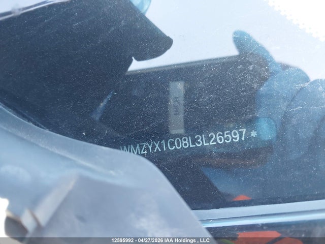 Aukcja sprzedaży 2020 Mini Countryman Cooper S, vin: WMZYX1C08L3L26597, numer aukcji: 12595992
