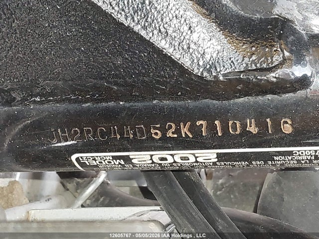 Продажа на аукционе авто 2002 Honda Vt750 Cd, vin: JH2RC44D52K710416, номер лота: 12605767