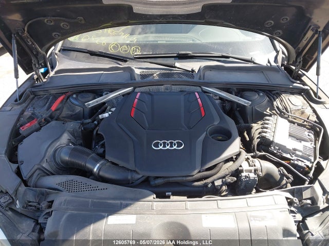 2022 Audi S5 Premium მანქანა იყიდება აუქციონზე, vin: WAUN4AF59NA034407, აუქციონის ნომერი: 12605769