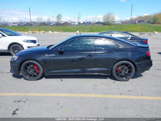 2022 Audi S5 Premium მანქანა იყიდება აუქციონზე, vin: WAUN4AF59NA034407, აუქციონის ნომერი: 12605769