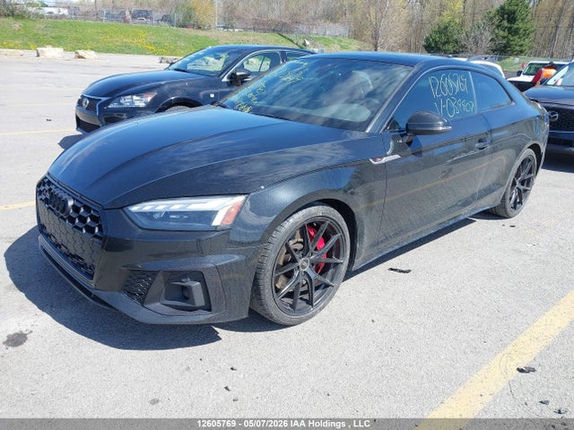 2022 Audi S5 Premium მანქანა იყიდება აუქციონზე, vin: WAUN4AF59NA034407, აუქციონის ნომერი: 12605769