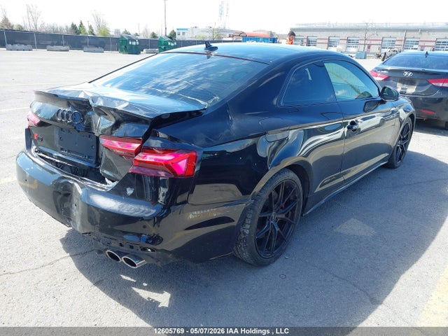 2022 Audi S5 Premium მანქანა იყიდება აუქციონზე, vin: WAUN4AF59NA034407, აუქციონის ნომერი: 12605769