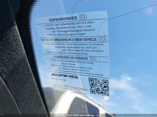 W1KRJ7JB0RF001307 Mercedes-Benz Amg Gt 63 4matic+ 4-door