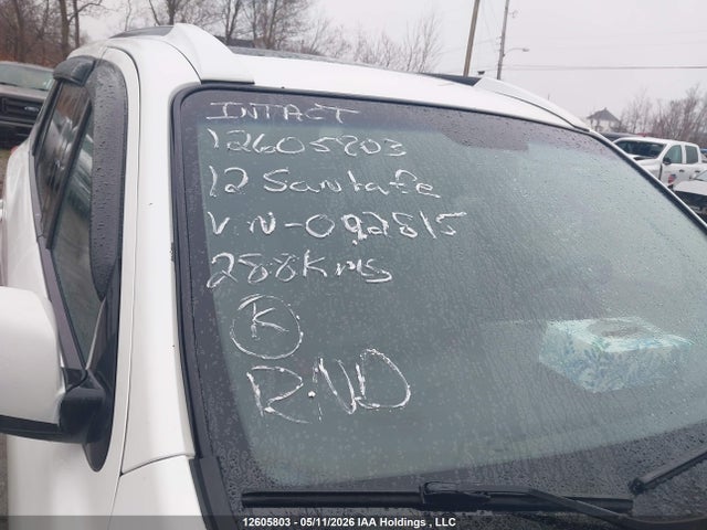 2012 Hyundai Santa Fe Gls მანქანა იყიდება აუქციონზე, vin: 5XYZGDAB7CG092815, აუქციონის ნომერი: 12605803