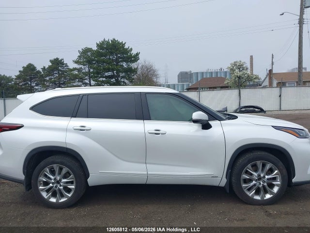 2024 Toyota Highlander Hybrid Limited მანქანა იყიდება აუქციონზე, vin: 5TDXBRCH4RS636073, აუქციონის ნომერი: 12605812