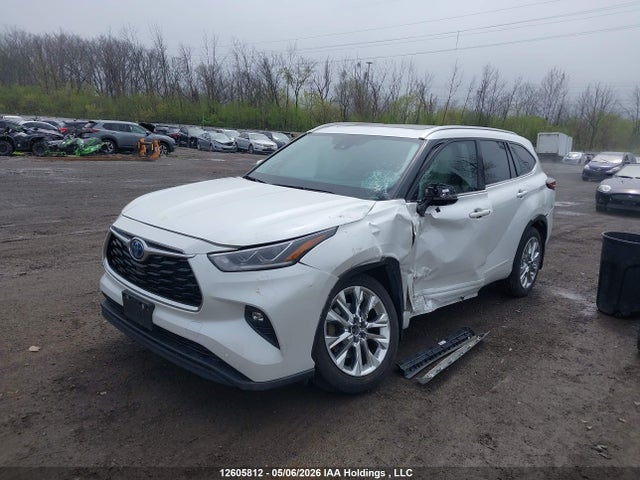 2024 Toyota Highlander Hybrid Limited მანქანა იყიდება აუქციონზე, vin: 5TDXBRCH4RS636073, აუქციონის ნომერი: 12605812
