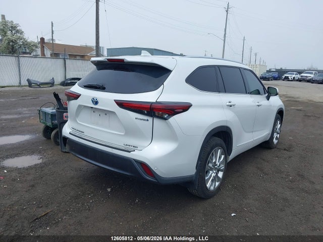 2024 Toyota Highlander Hybrid Limited მანქანა იყიდება აუქციონზე, vin: 5TDXBRCH4RS636073, აუქციონის ნომერი: 12605812