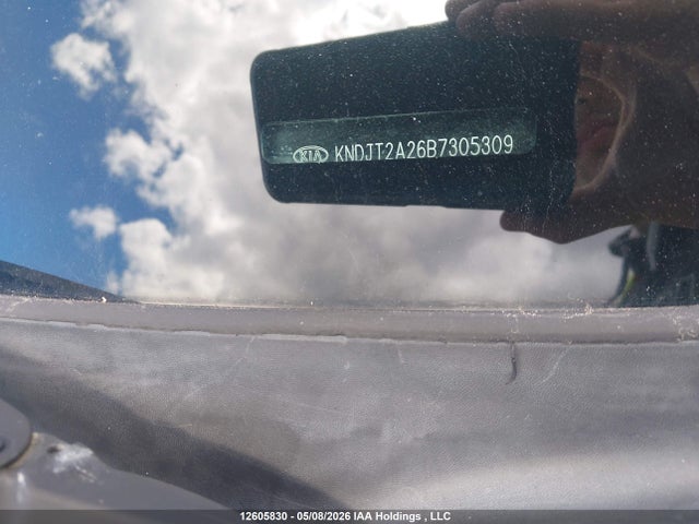 12605830 :رقم المزاد ، KNDJT2A26B7305309 vin ، 2011 Kia Soul 2.0l 2u/2.0l 4u/2.0l 4u Burner/2.0l 4u Luxury/2.0l 4u Retro/2.0l 4u Sx مزاد بيع