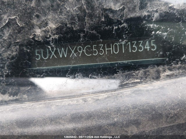5UXWX9C53H0T13345 BMW X3 Xdrive28i