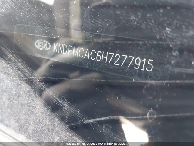 KNDPMCAC6H7277915 KIA Sportage Lx