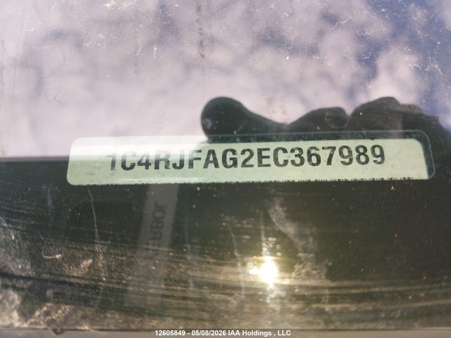 2014 Jeep Grand Cherokee მანქანა იყიდება აუქციონზე, vin: 1C4RJFAG2EC367989, აუქციონის ნომერი: 12605849