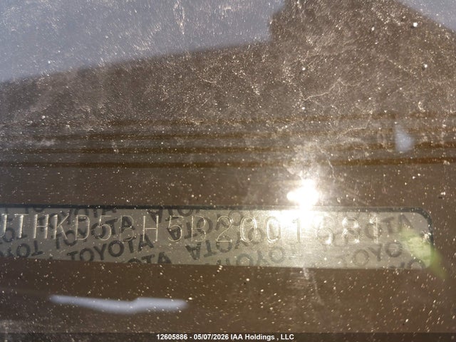 12605886 :رقم المزاد ، JTHKD5BH5B2001681 vin ، 2011 Lexus Ct 200h مزاد بيع