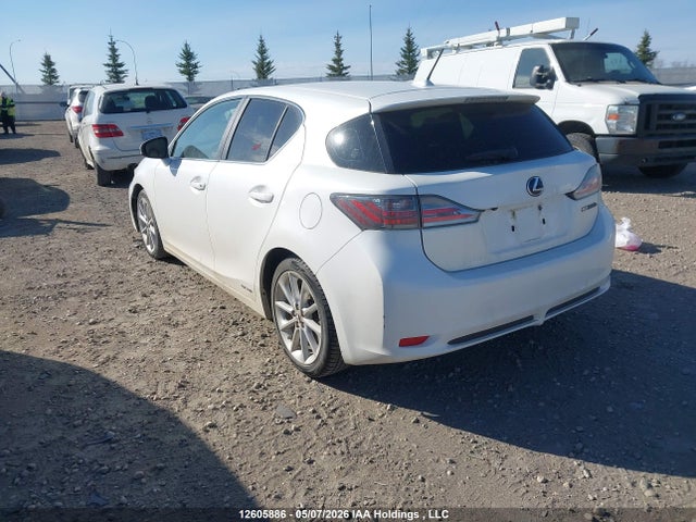 12605886 :رقم المزاد ، JTHKD5BH5B2001681 vin ، 2011 Lexus Ct 200h مزاد بيع