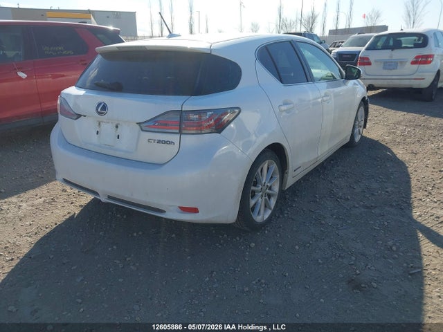 12605886 :رقم المزاد ، JTHKD5BH5B2001681 vin ، 2011 Lexus Ct 200h مزاد بيع