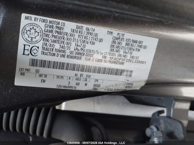 Продаж на аукціоні авто 2014 Ford Focus Se, vin: 1FADP3F25EL335001, номер лоту: 12605906