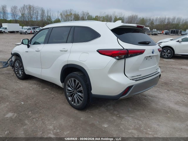 2021 Toyota Highlander Hybrid Limited მანქანა იყიდება აუქციონზე, vin: 5TDEBRCHXMS019616, აუქციონის ნომერი: 12605920