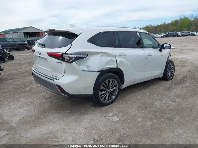 2021 Toyota Highlander Hybrid Limited მანქანა იყიდება აუქციონზე, vin: 5TDEBRCHXMS019616, აუქციონის ნომერი: 12605920